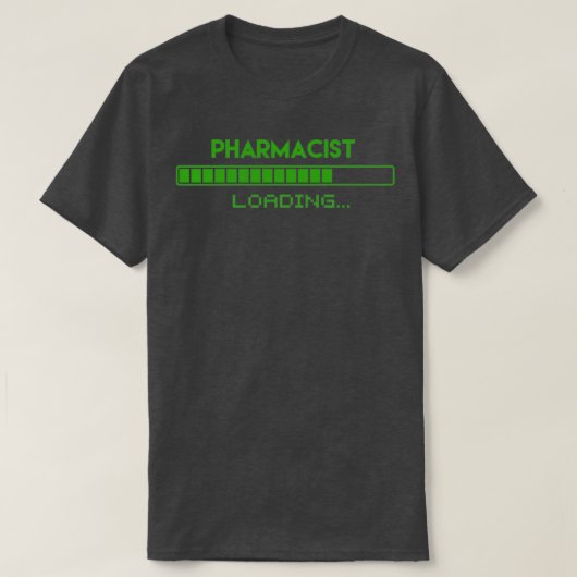薬剤師負荷1 Tシャツ (デザイン正面)