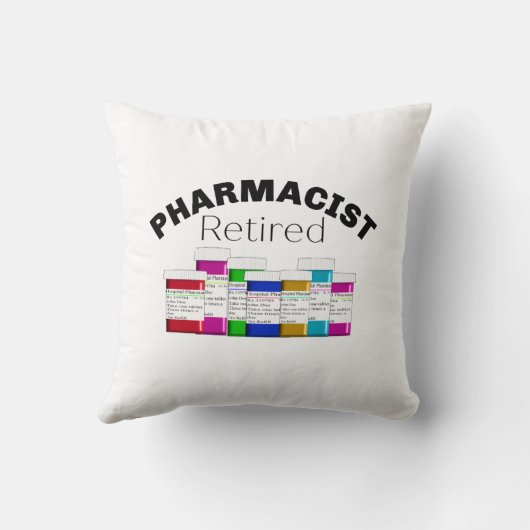 薬剤師退職した クッション (裏面)