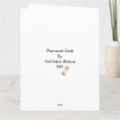 薬剤師「おめでとう」の遺言 カード (裏面)