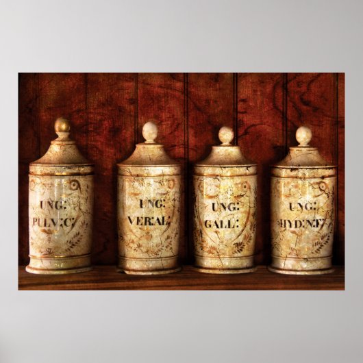 薬剤師 – これらのクッキーの瓶を見ない ポスター (正面)