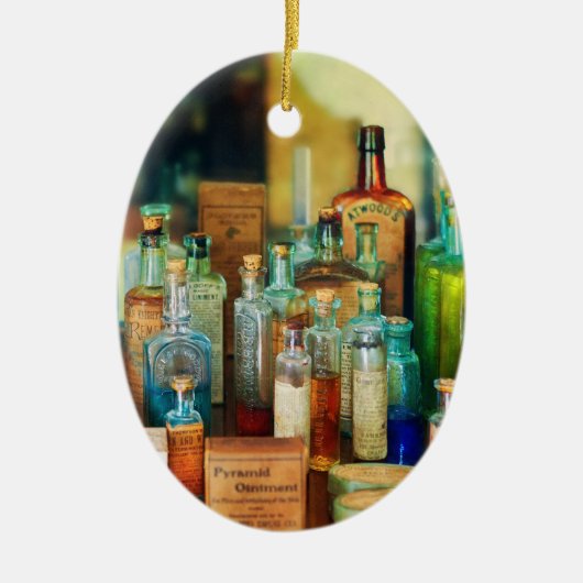 薬剤師 - どんな病気でも - II セラミックオーナメント (正面)