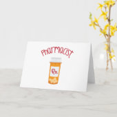 薬剤師 カード (黄色い花)