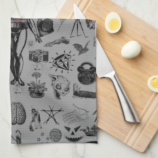 薬剤師 キッチンタオル (四つ折り)