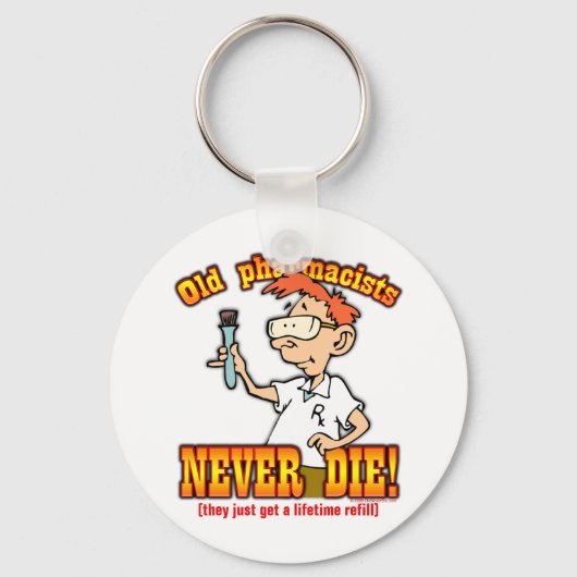 薬剤師 キーホルダー (正面)