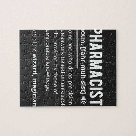 薬剤師 ジグソーパズル (横)