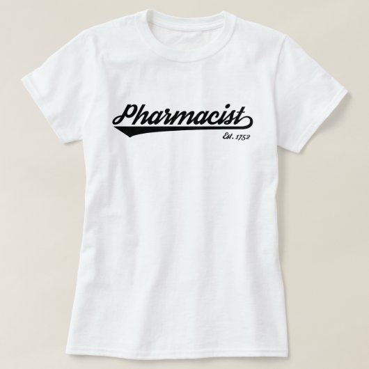 薬剤師-チーム薬局！ Tシャツ (デザイン正面)