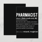 薬剤師 ノートカード (正面/裏面)