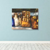 薬剤師 – フィールド医学 キャンバスプリント (インサイチュ (ウッドフロア))