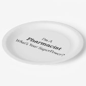 薬剤師 ペーパープレート (アングル)