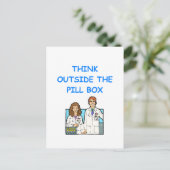 薬剤師 ポストカード (スタンド正面)