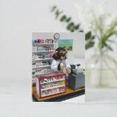 薬剤師 ポストカード (スタンド正面)