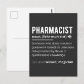 薬剤師 ポストカード (正面/裏面)