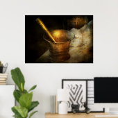 薬剤師 – ポンド ポスター (ホームオフィス)