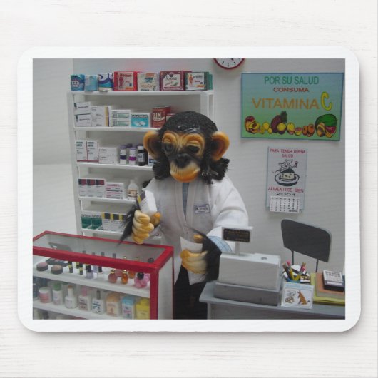 薬剤師 マウスパッド (正面)