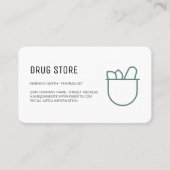 薬剤師 | 医学 名刺 (正面)