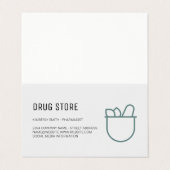 薬剤師 | 医学 名刺 (外部フラット)