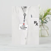 薬剤師 卒業パーティー 招待状 (スタンド正面)