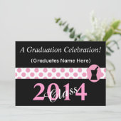 薬剤師 卒業招待状 2014 招待状 (スタンド正面)