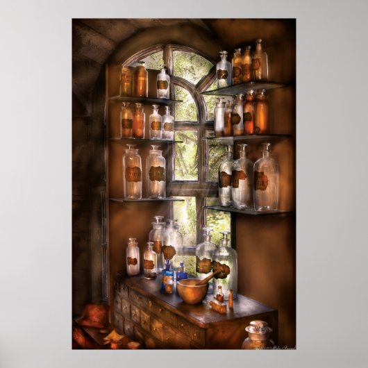薬剤師 – 各種ポーション ポスター (正面)
