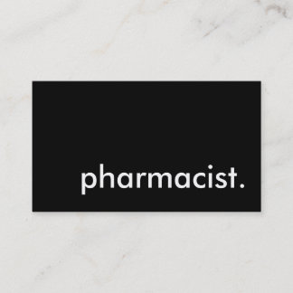 薬剤師 名刺