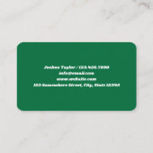 薬剤師 名刺 (裏面)