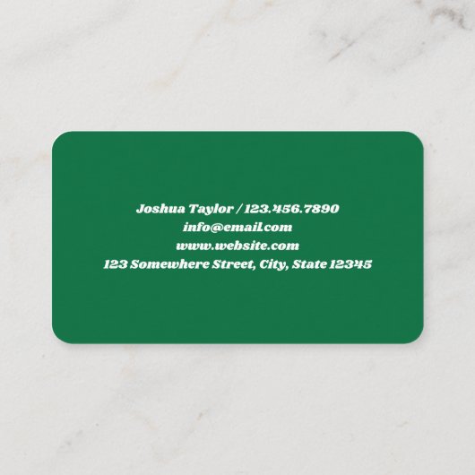 薬剤師 名刺 (裏面)