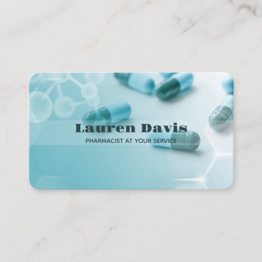 薬剤師 名刺 (正面)