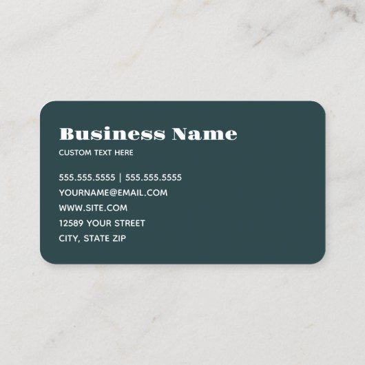 薬剤師 名刺 (裏面)