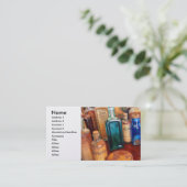 薬剤師-常備薬戸棚 名刺 (スタンド正面)