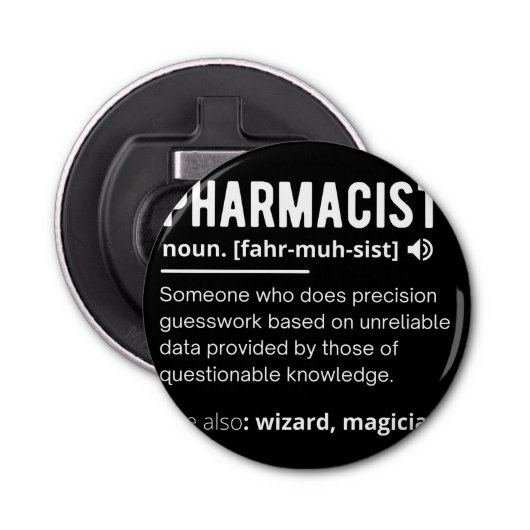 薬剤師 栓抜き (正面)