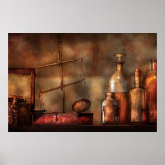 薬剤師 – 精度が必要 ポスター (正面)