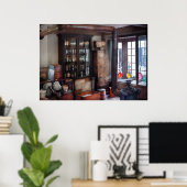 薬剤師 – 薬局の訪問 ポスター (ホームオフィス)