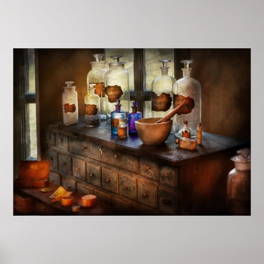 薬剤師 – 薬用器具 ポスター (正面)