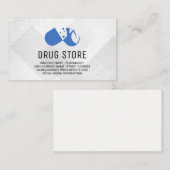 薬剤師 | 薬 | 医療技術者 名刺 (正面/裏面)