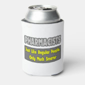 薬剤師…頭が切れる. 缶クーラー (缶裏面)