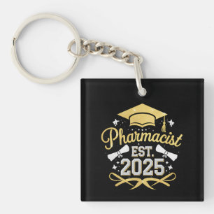 薬剤師 2025年 薬学部 卒業 キーホルダー