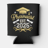 薬剤師 2025年 薬学部 卒業 缶クーラー (正面)