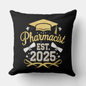 薬剤師 Est 2025 薬学部卒業 クッション (正面)