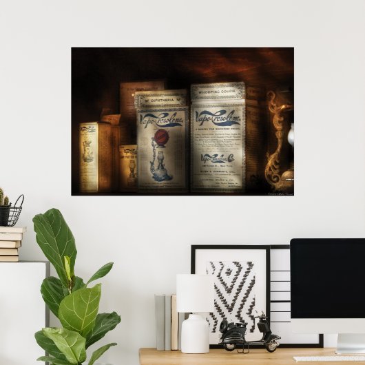 薬剤師 – Medical Cures ポスター (ホームオフィス)