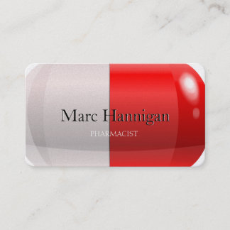 薬剤師 – red pill pharmacy 名刺