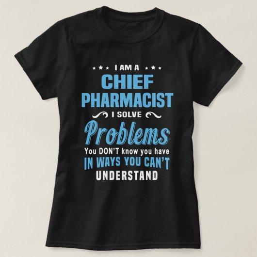 薬剤師 Tシャツ (デザイン正面)