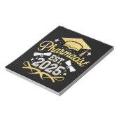 薬剤師Est 2025薬局卒業 ノートパッド (回転)