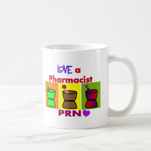薬剤師PRNのTシャツ及びギフトを愛して下さい コーヒーマグカップ