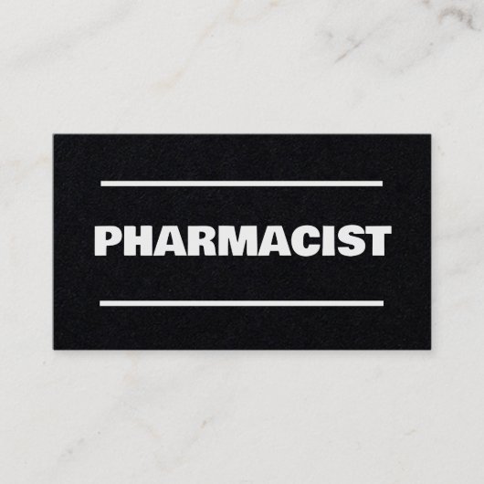 薬剤師QRクラフト 名刺 (正面)