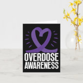 薬剤添加用パープルリボンの過剰摂取認識度 カード (黄色い花)