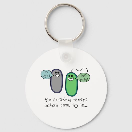 薬剤耐性 キーホルダー (正面)
