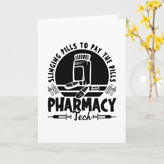 薬剤調剤師贈与 カード (黄色い花)