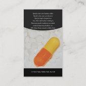 薬剤錠医師 名刺 (裏面)