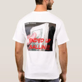 薬剤、始められたHUSTLIN…. Tシャツ (裏面)