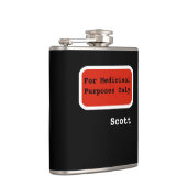 薬効がある目的だけのためのパーソナライズでおもしろいな| フラスク (右)